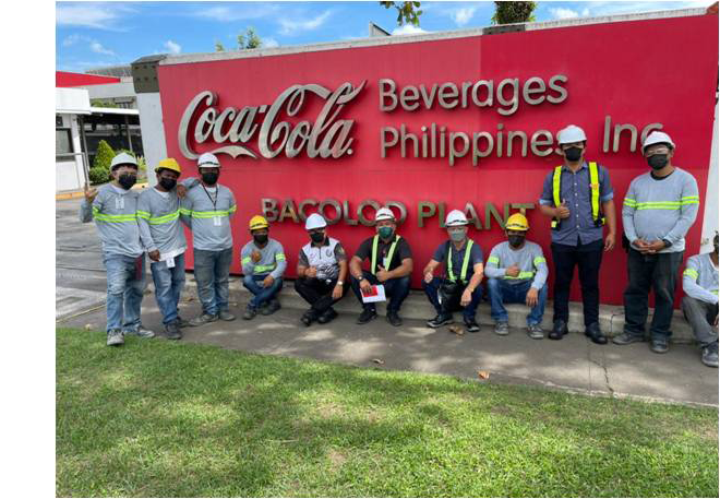 Coca-Cola Bacolod factory-installed LED high bay and LED street lights